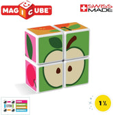Geomag Magnetic Magicube Fruit Blocks 00131 - Colorland Toys